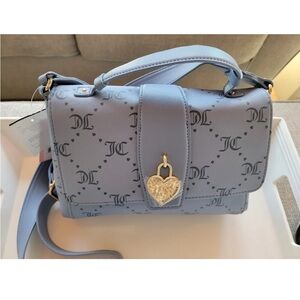 Juicy Couture Slate Blue Choose Juicy Crossbody bag
